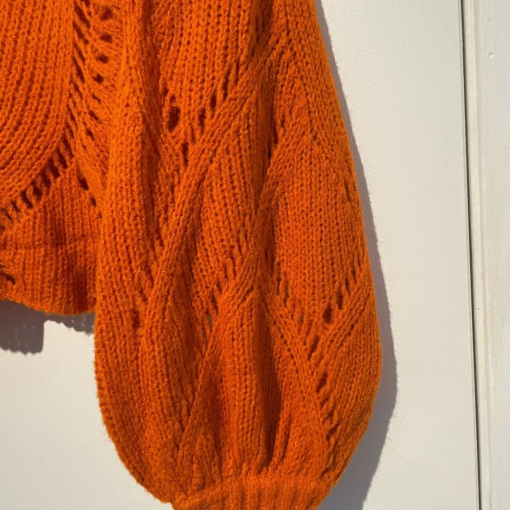 NWT! Free People Snowball Open Stitch Sweater - Picture 10 of 11